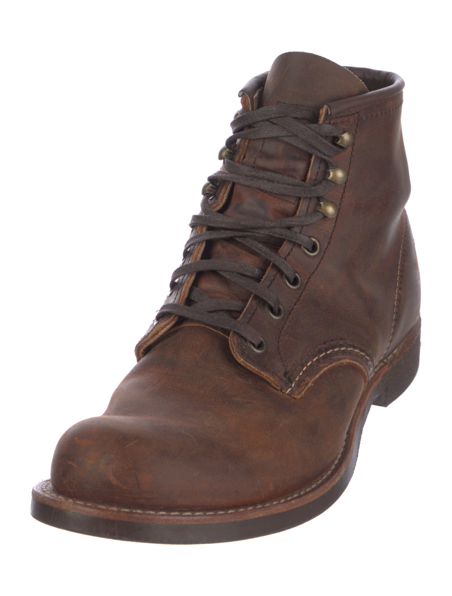Red Wing Leather Lace-Up Boots