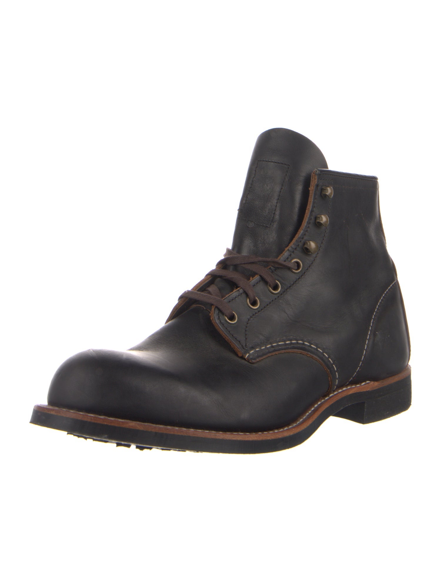 Red Wing Leather Lace-Up Boots