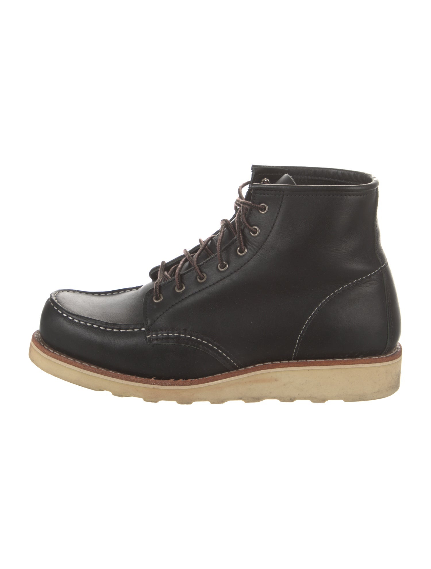 Red Wing Leather Lace-Up Boots