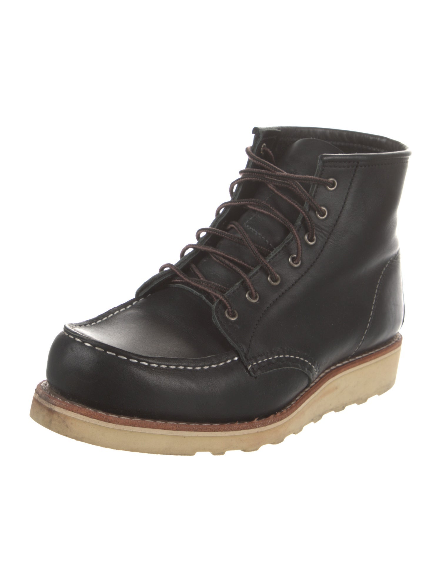 Red Wing Leather Lace-Up Boots