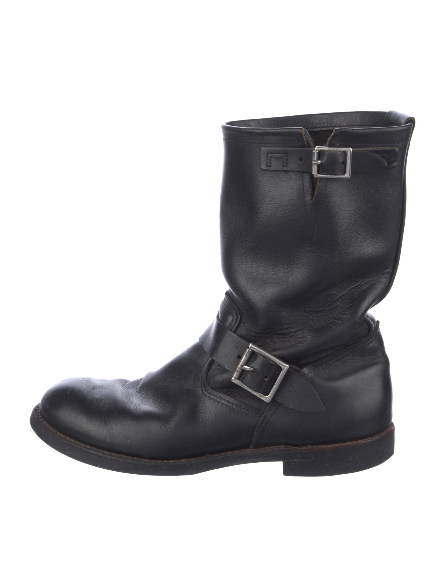 Red Wing Leather Moto Boots