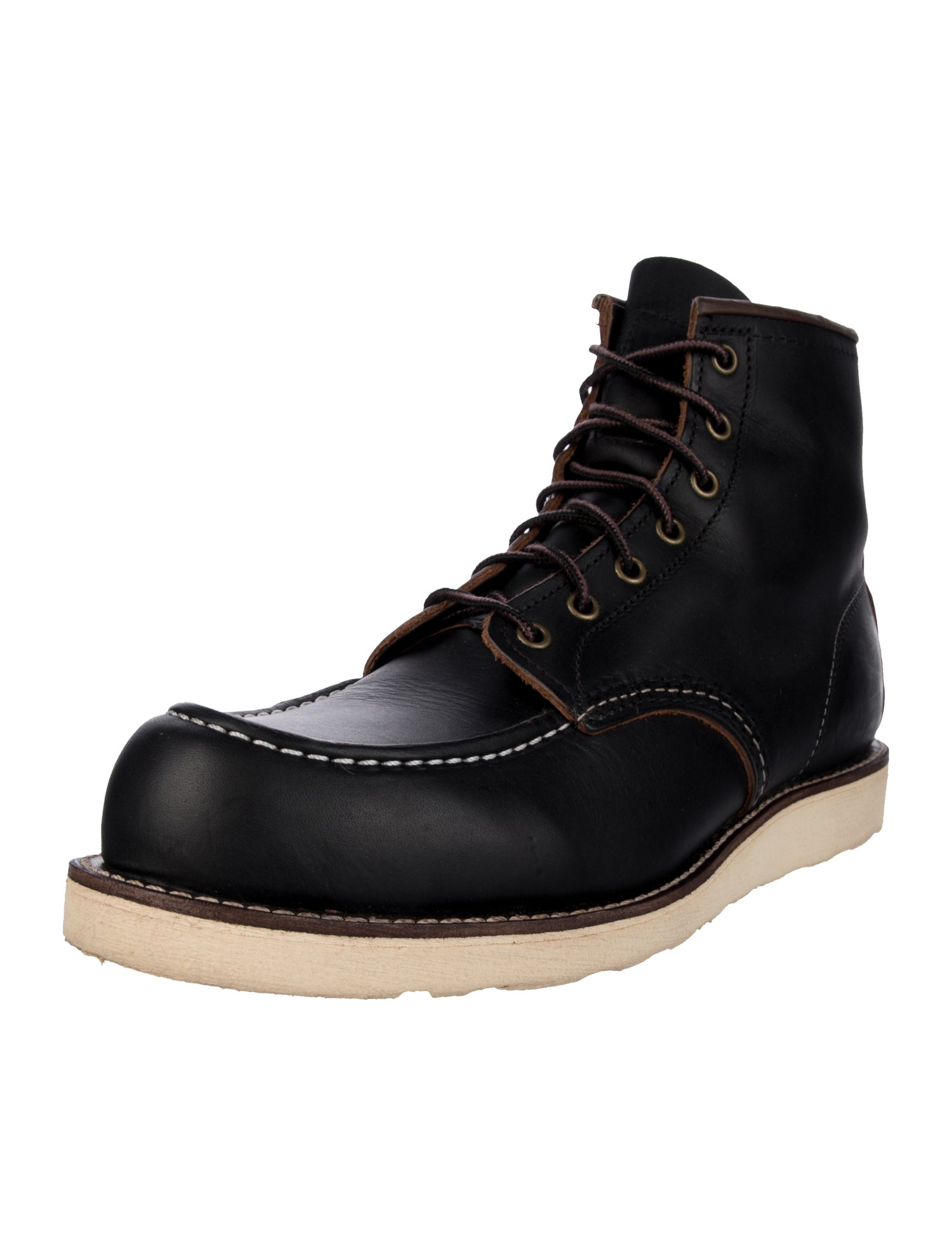 Red Wing Leather Lace-Up Boots