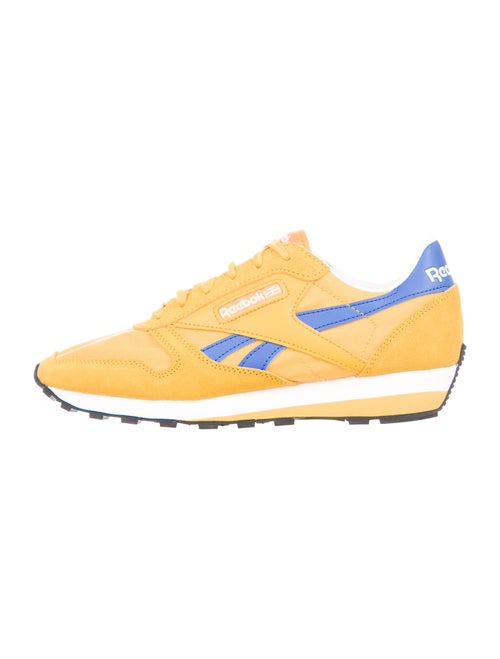Reebok Colorblock Pattern Athletic Sneakers Yellow