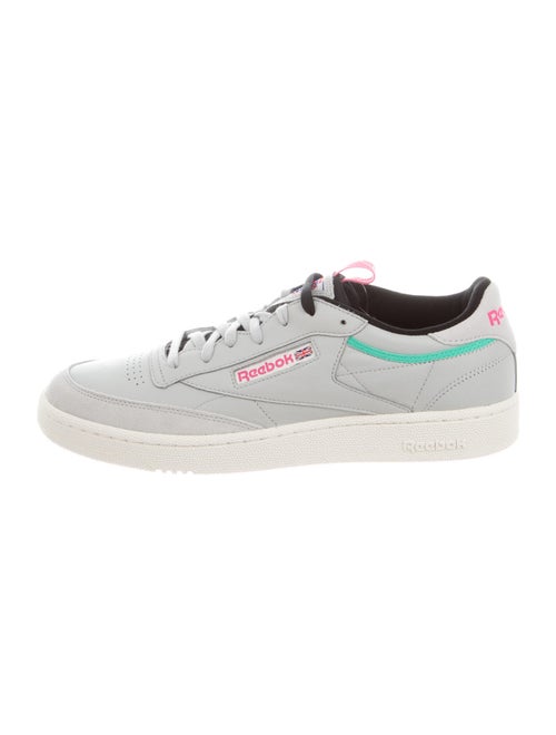 Reebok Leather Printed Sneakers w/ Tags Grey