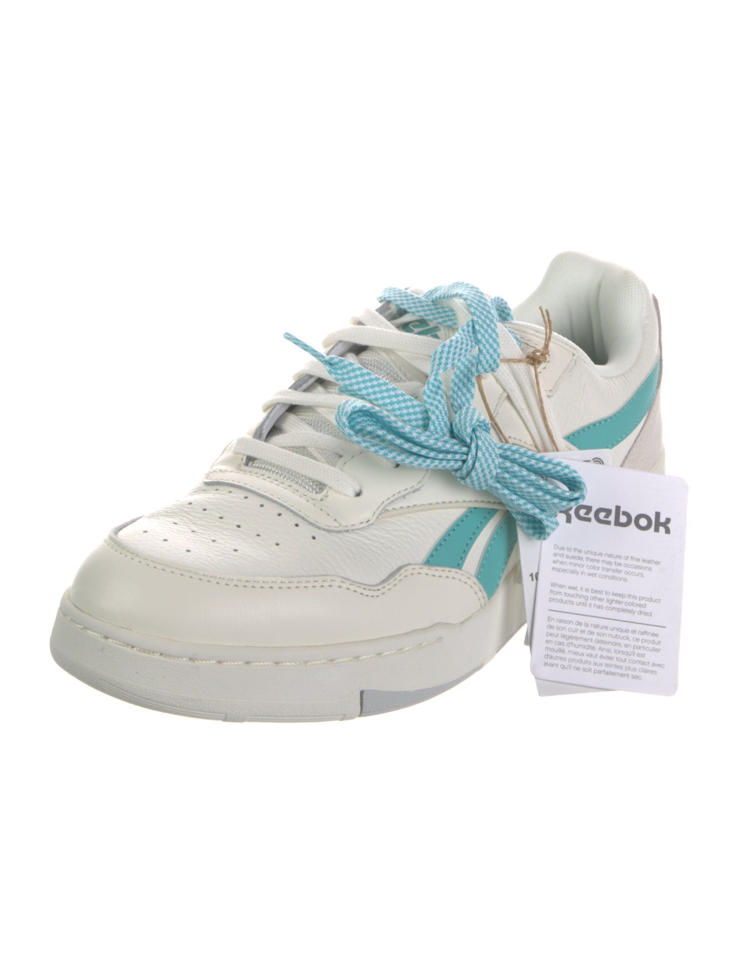Reebok Leather Printed Sneakers