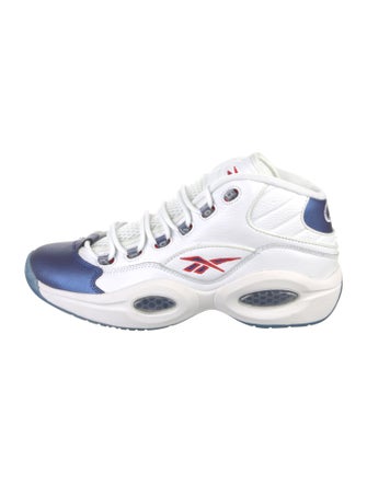 Reebok Leather Printed Athletic Sneakers