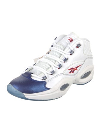 Reebok Leather Printed Athletic Sneakers