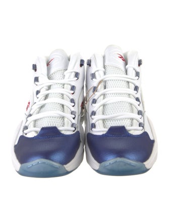 Reebok Leather Printed Athletic Sneakers