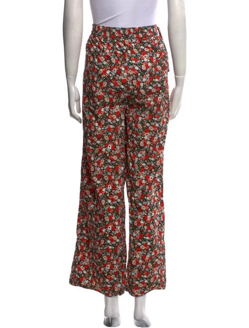 Résumé Floral Print Wide Leg Pants