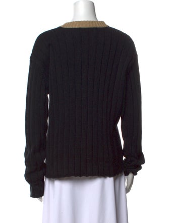 Résumé Graphic Print V-Neck Sweater