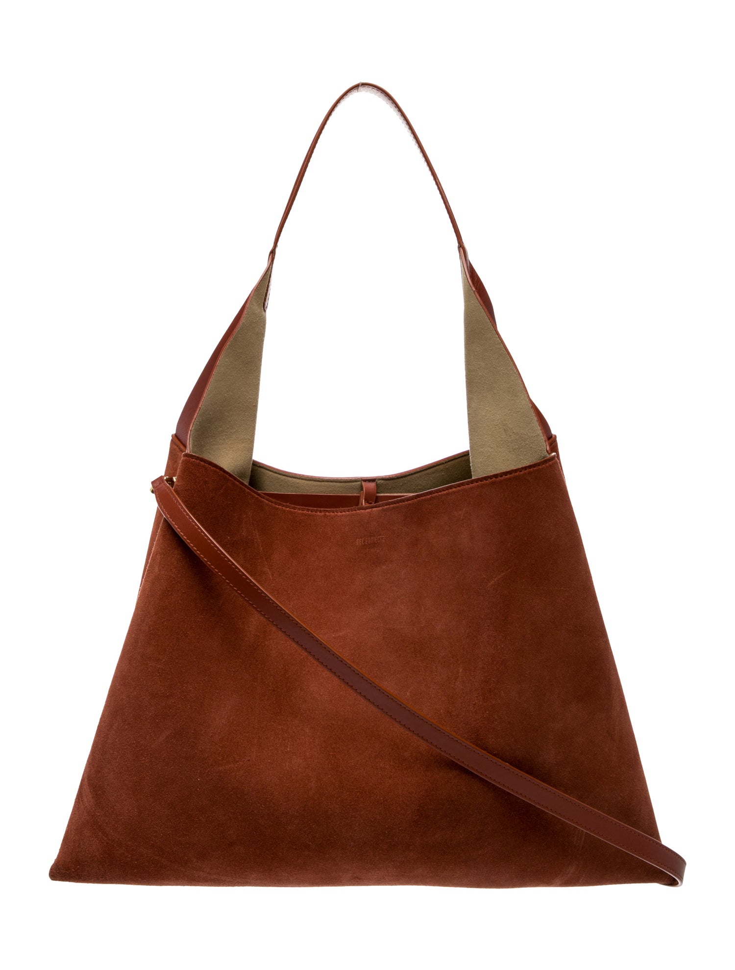 Ree Projects Suede Shoulder Bag