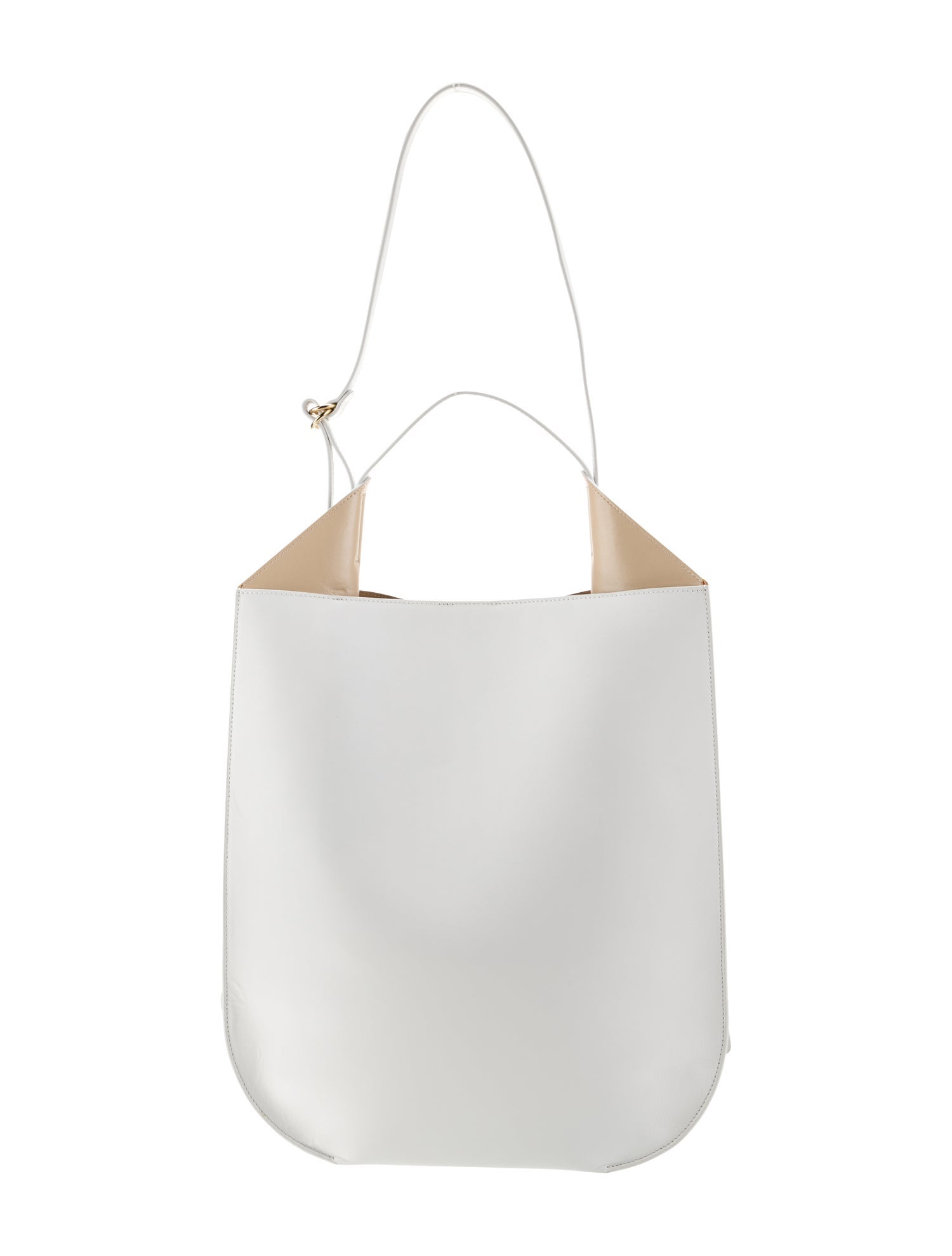 Ree Projects Leather Top Handle Bag