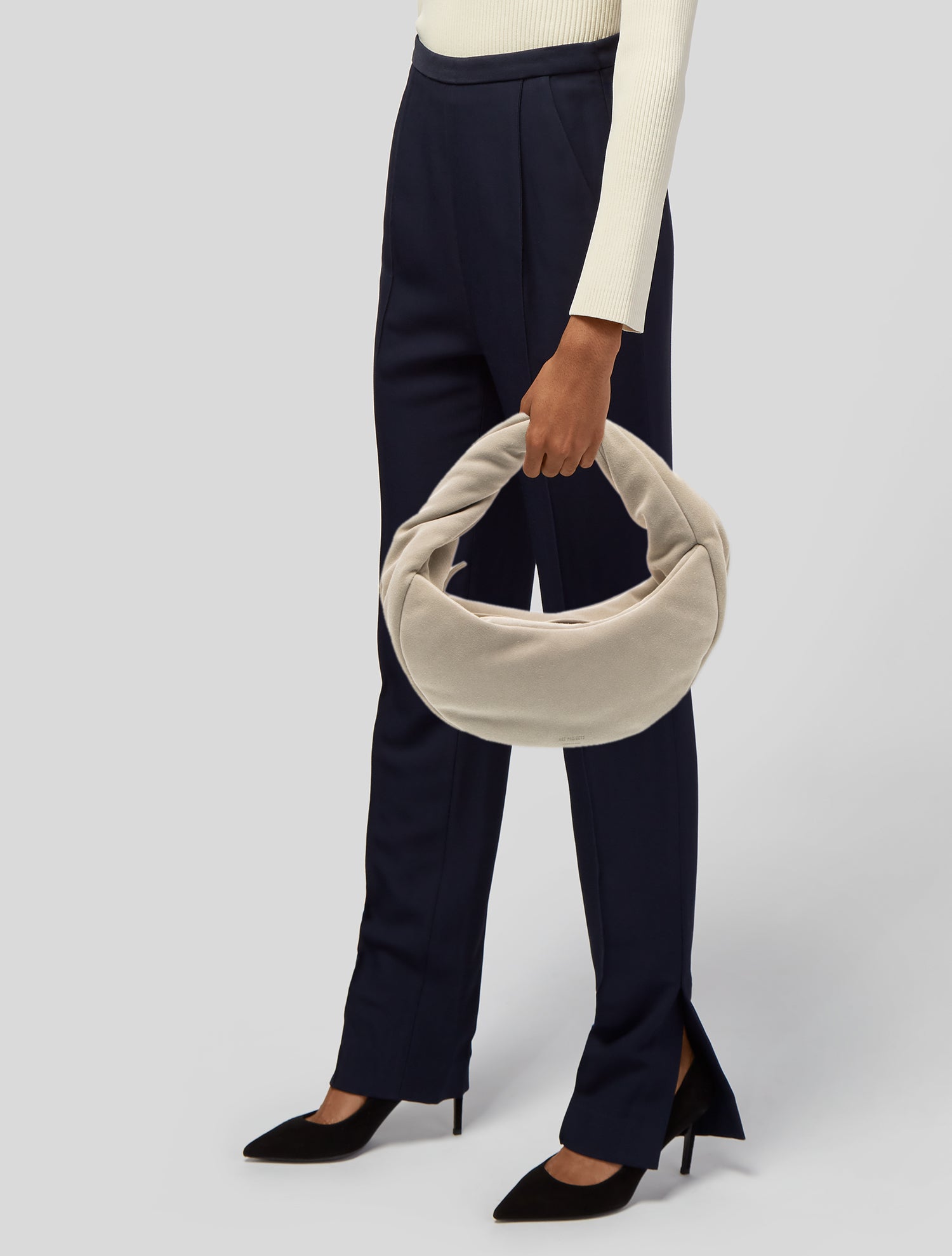 Ree Projects Suede Shoulder Bag