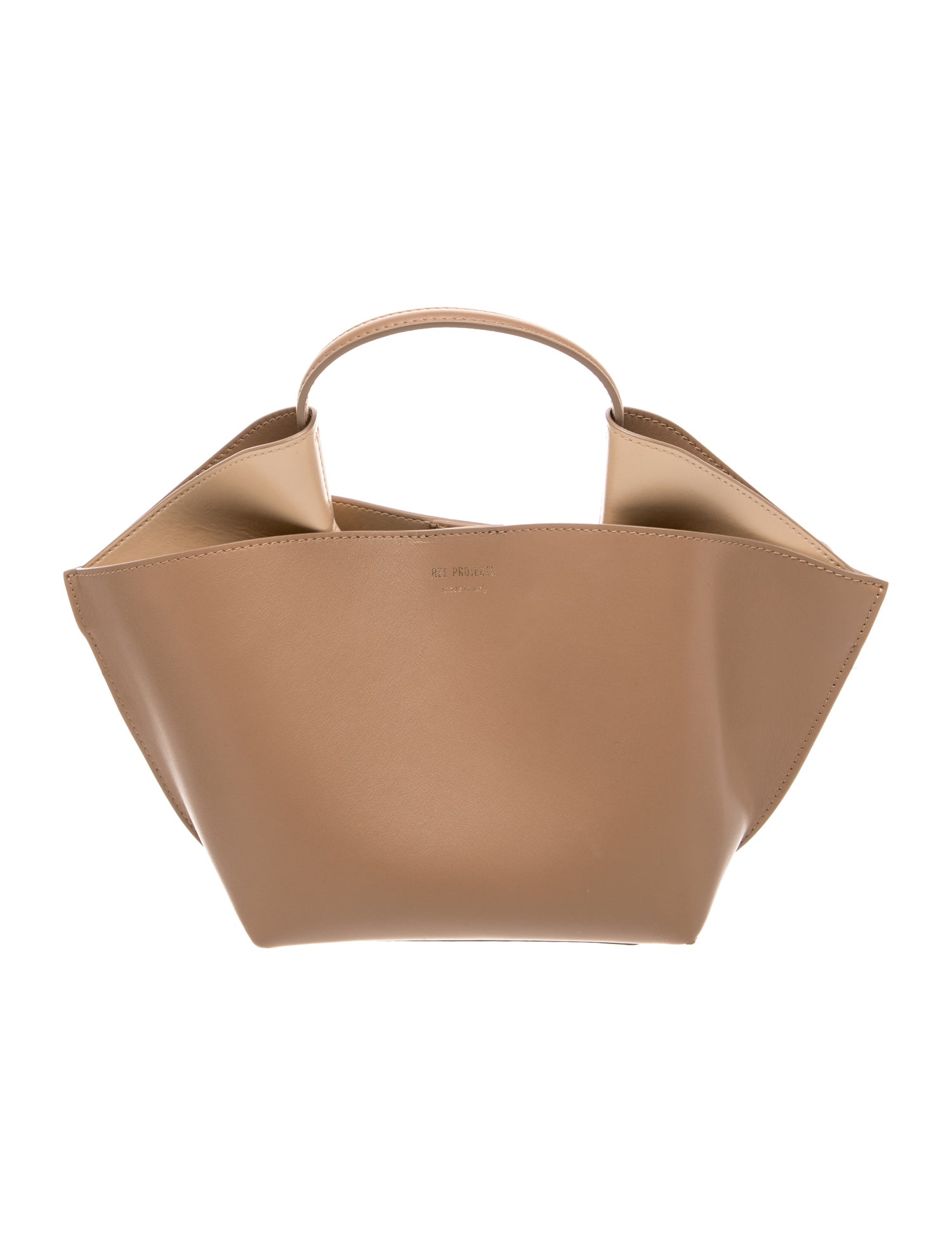 Ree Projects Leather Top Handle Bag