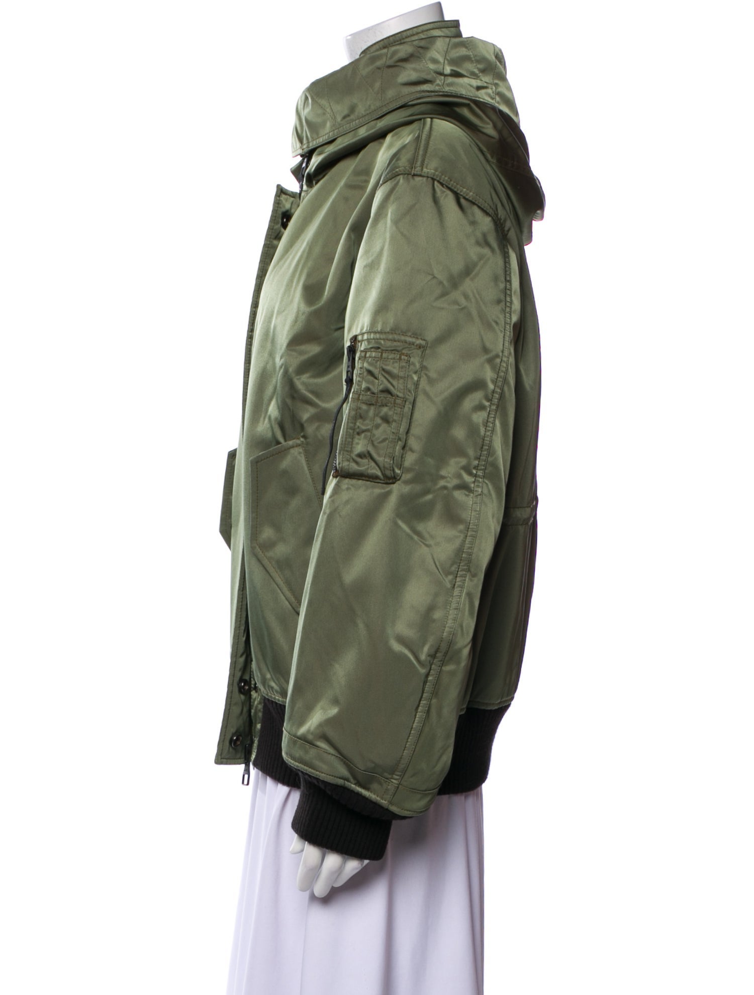 Reebok x Victoria Beckham Nylon Bomber Jacket