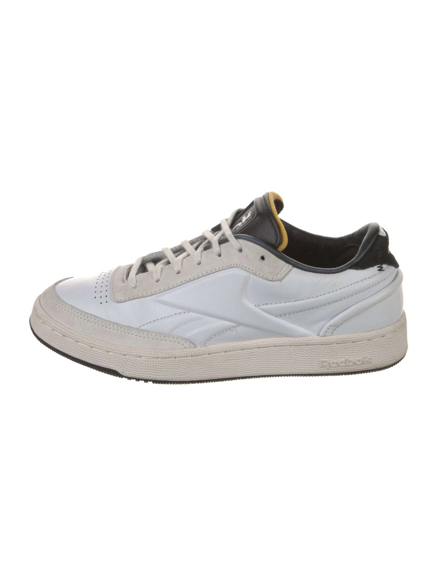 Reebok x Victoria Beckham Leather Colorblock Pattern Sneakers