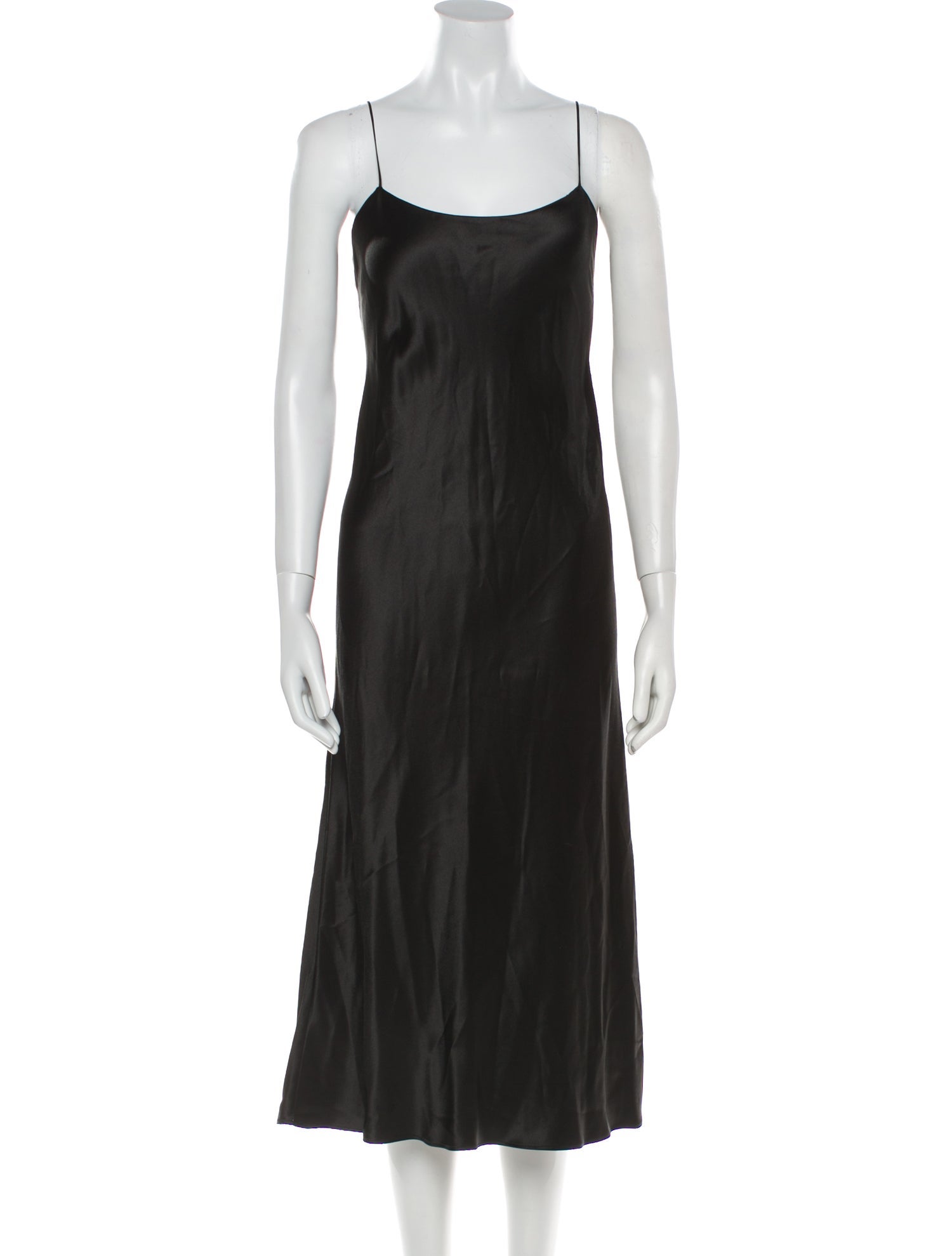 Refine Silk Midi Length Dress