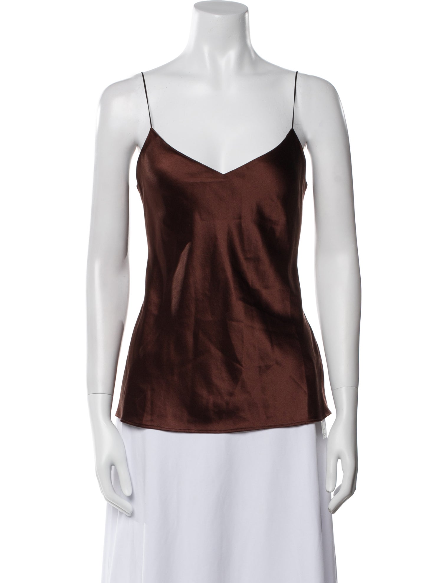 Refine Silk V-Neck Top