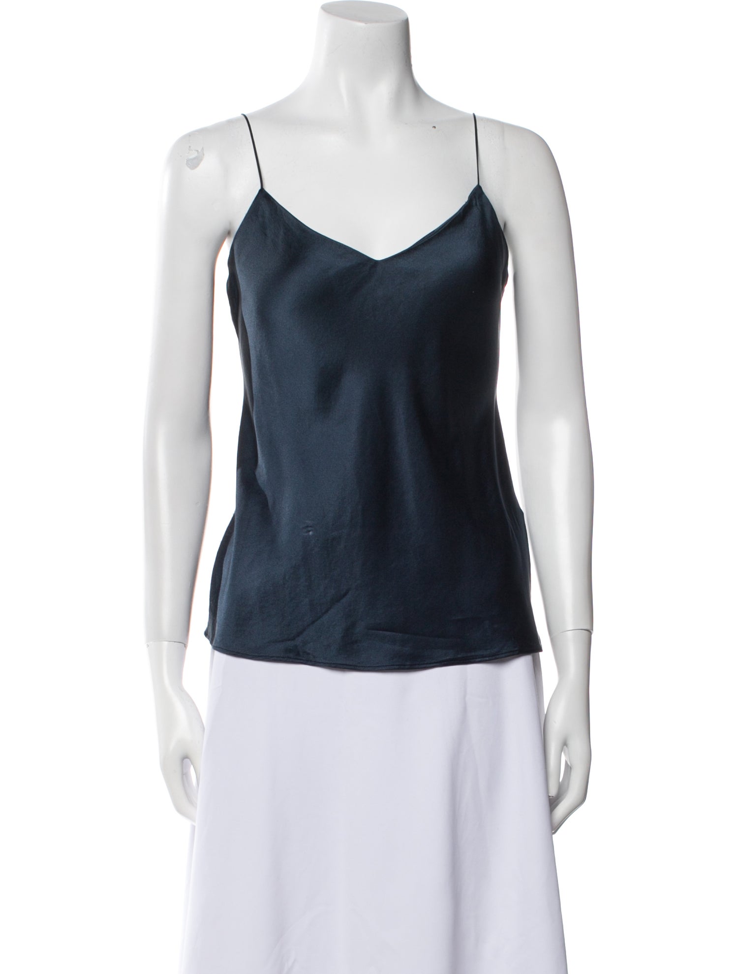 Refine Silk V-Neck Top