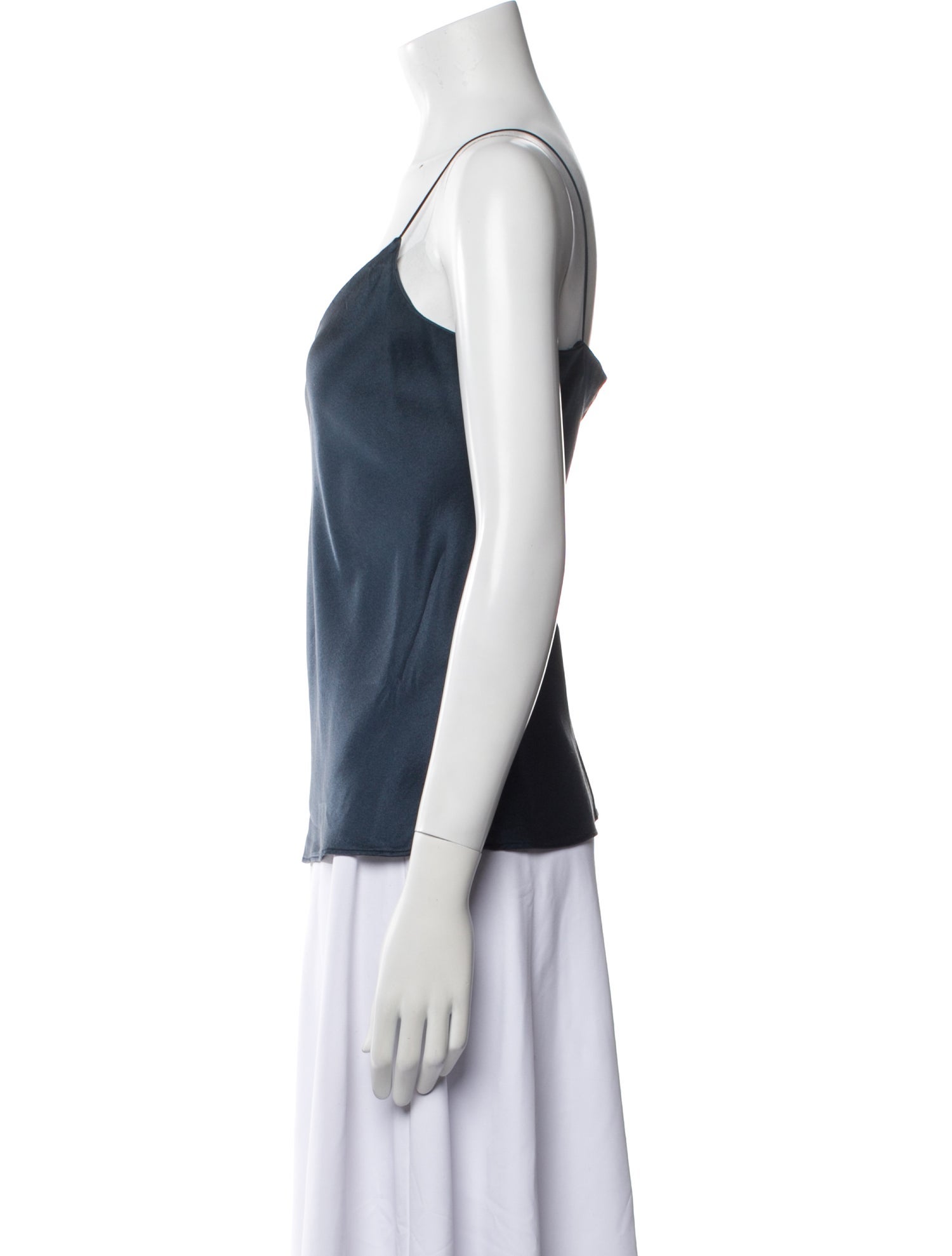 Refine Silk V-Neck Top