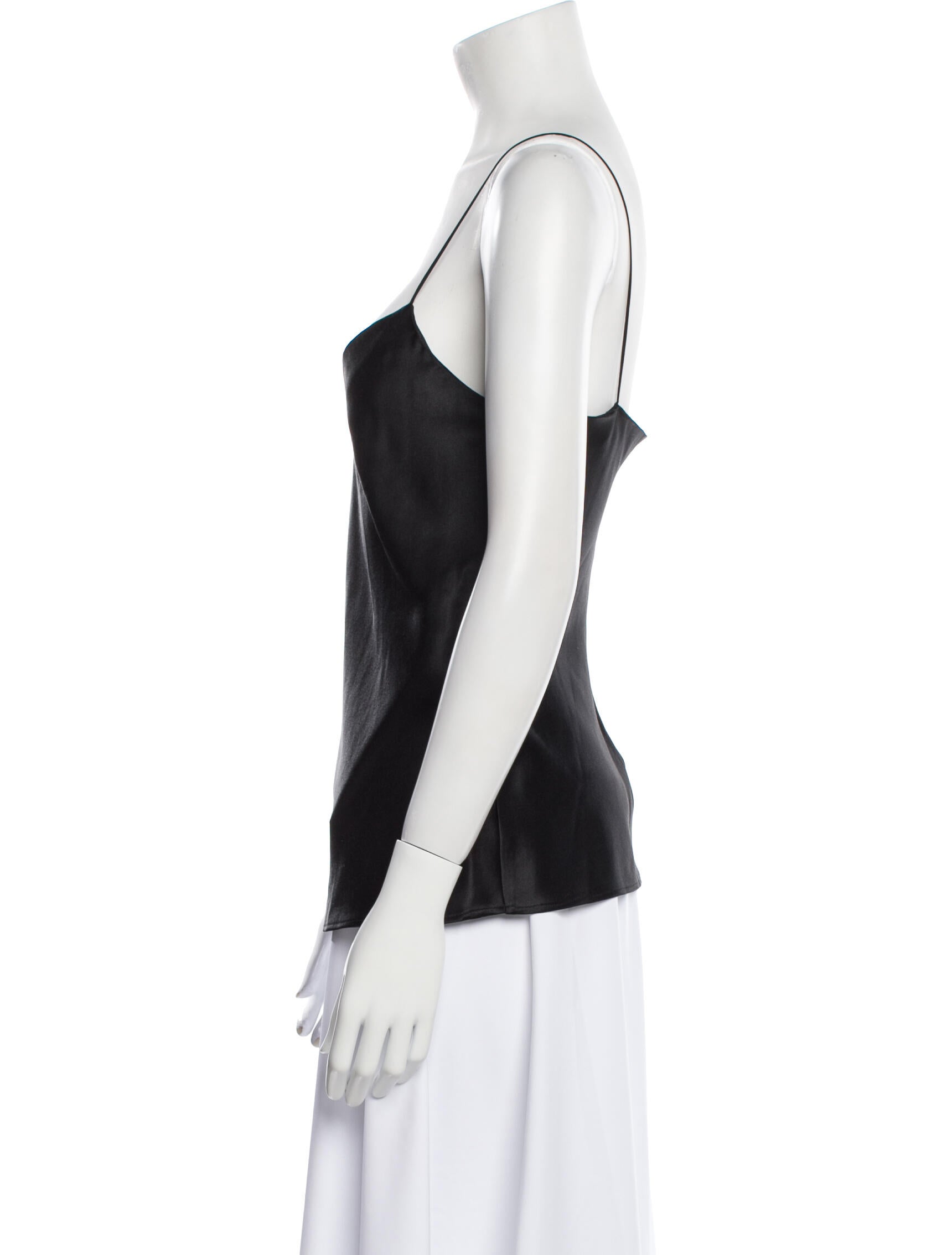 Refine Silk V-Neck Top