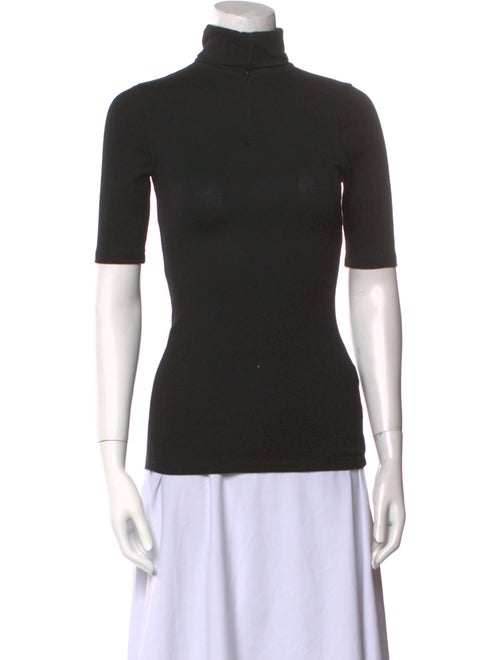 Refine Turtleneck Short Sleeve Top