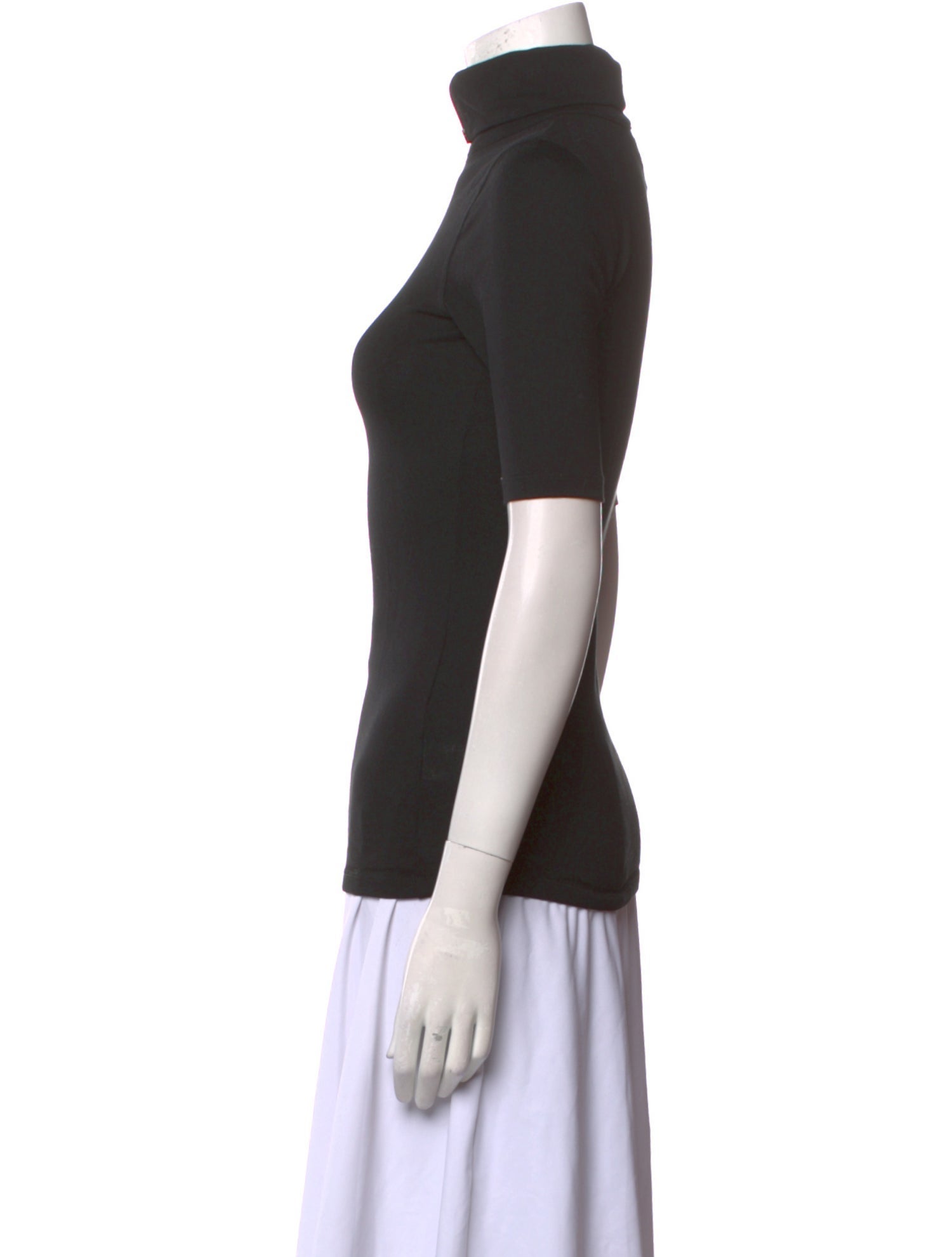 Refine Turtleneck Short Sleeve Top