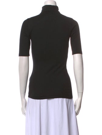 Refine Turtleneck Short Sleeve Top