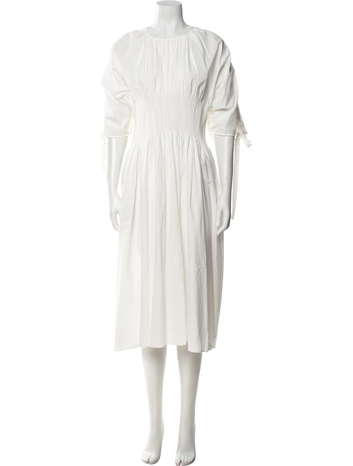 Renata Brenha Crew Neck Long Dress