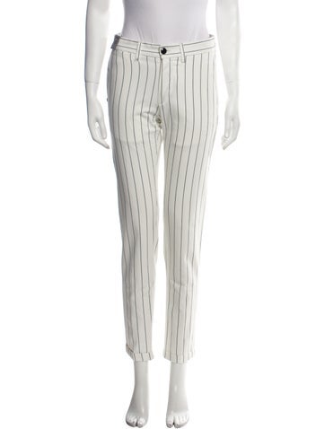 Re-Hash Pants Striped Straight Leg M