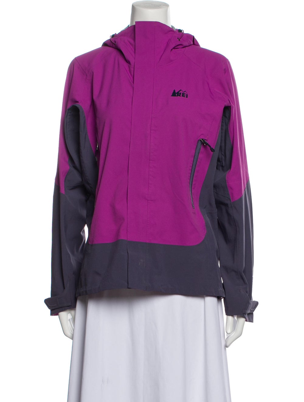 REI CoOp Colorblock Pattern Performance Jacket Gem