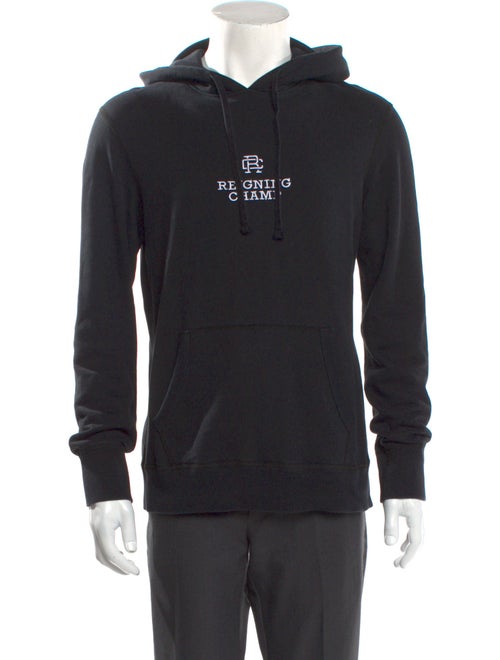 Reigning Champ Graphic Print Crew Neck Hoodie