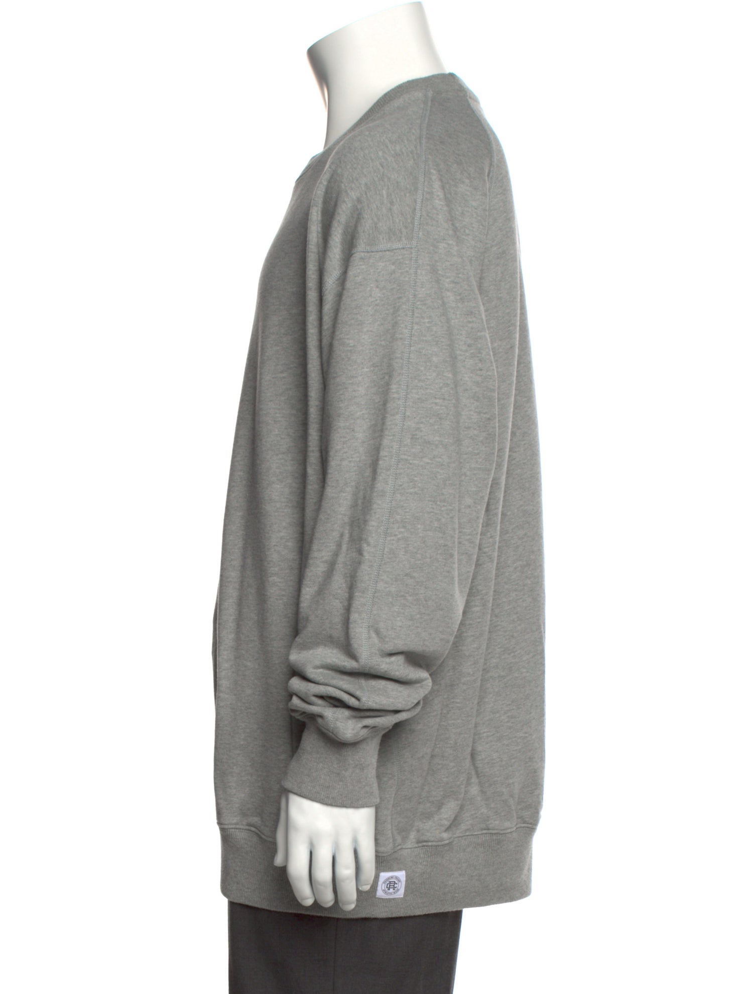 Reigning Champ Crew Neck Long Sleeve Sweatshirt
