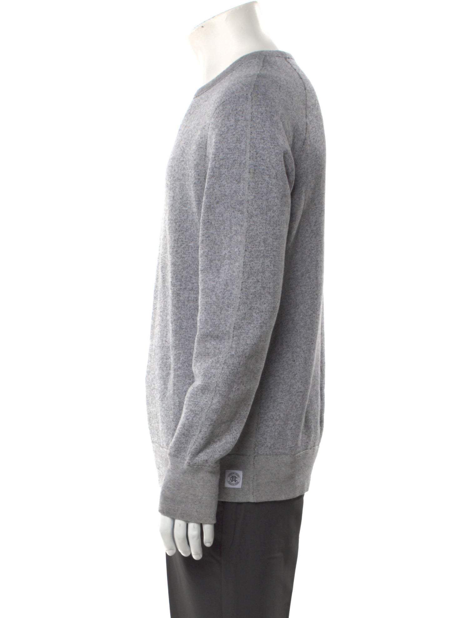 Reigning Champ Crew Neck Long Sleeve Sweatshirt