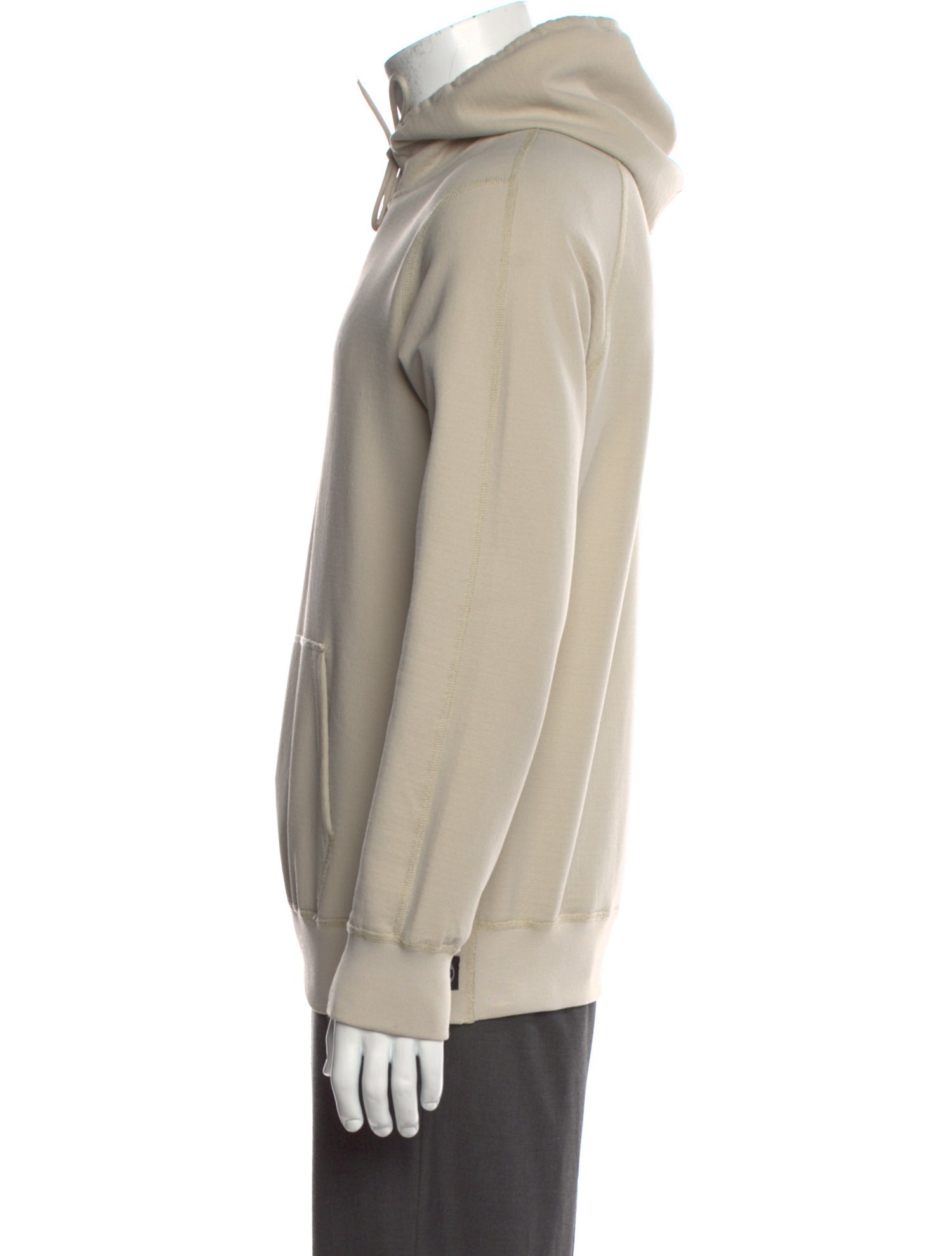 Reigning Champ Mock Neck Long Sleeve Hoodie