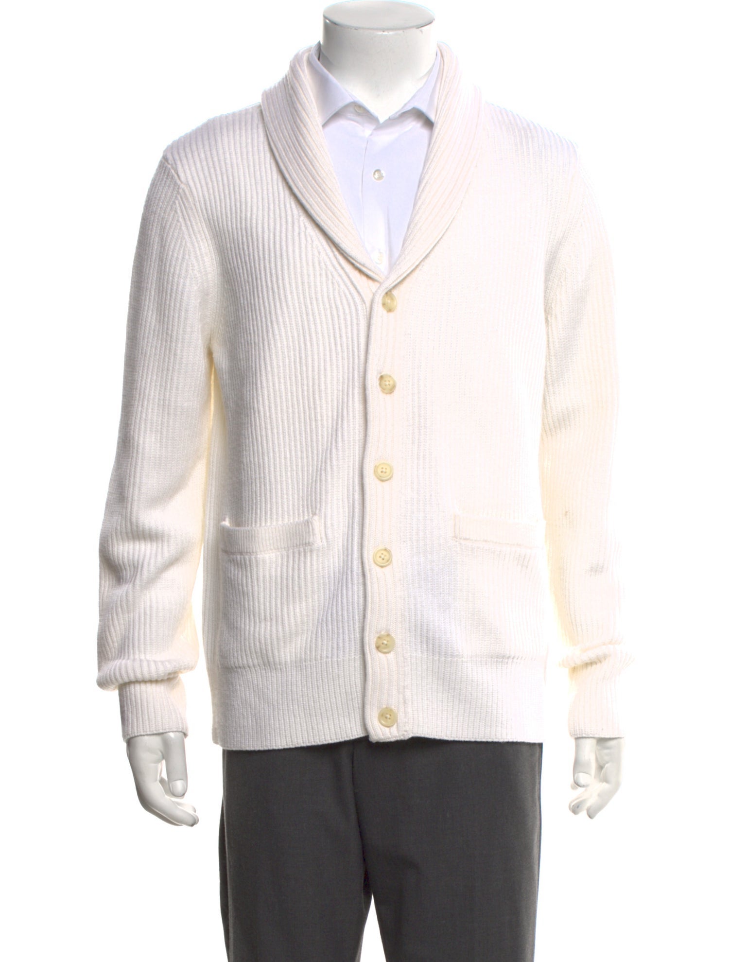 Reigning Champ Wool V-Neck Cardigan