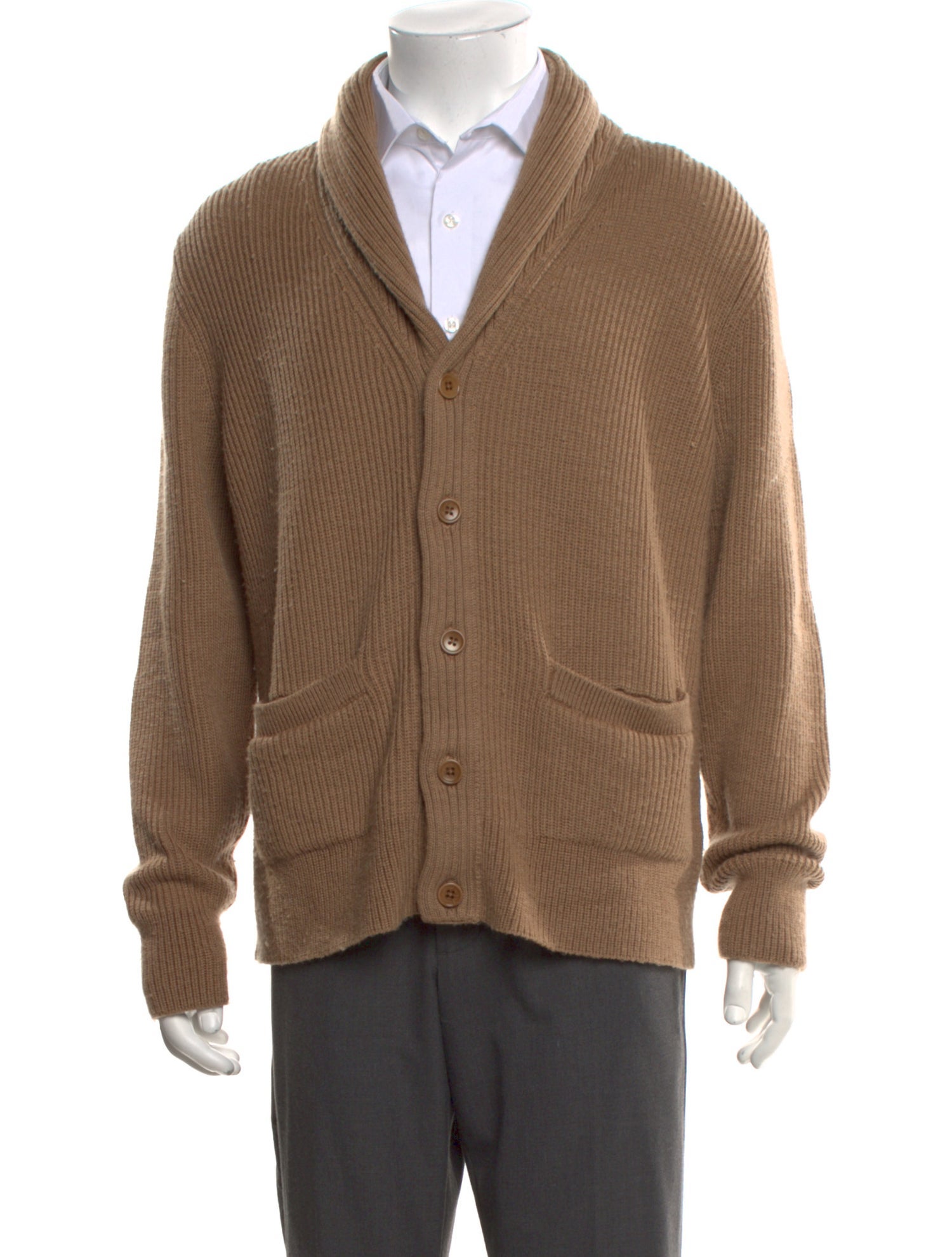 Reigning Champ Wool V-Neck Cardigan