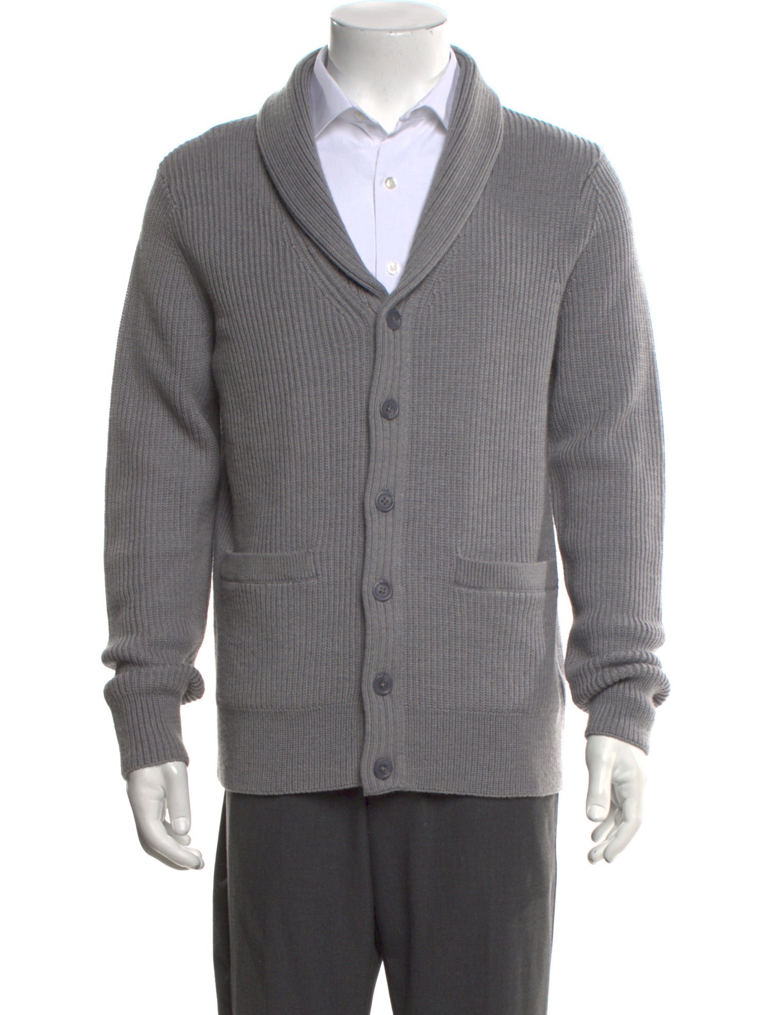 Reigning Champ Wool V-Neck Cardigan