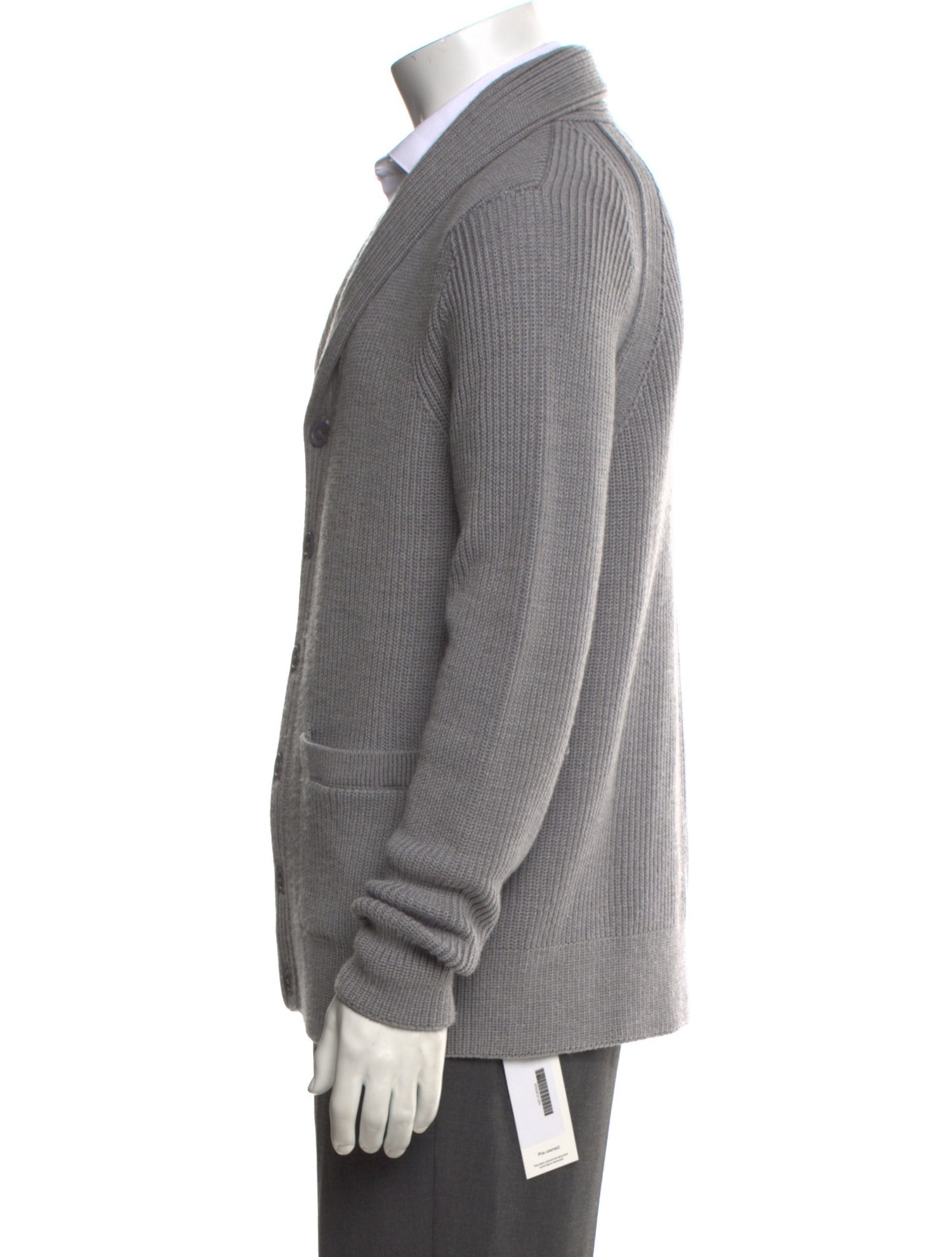 Reigning Champ Wool V-Neck Cardigan