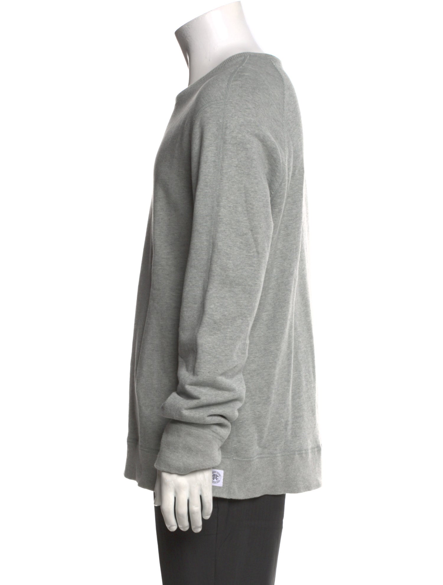 Reigning Champ Crew Neck Long Sleeve Pullover