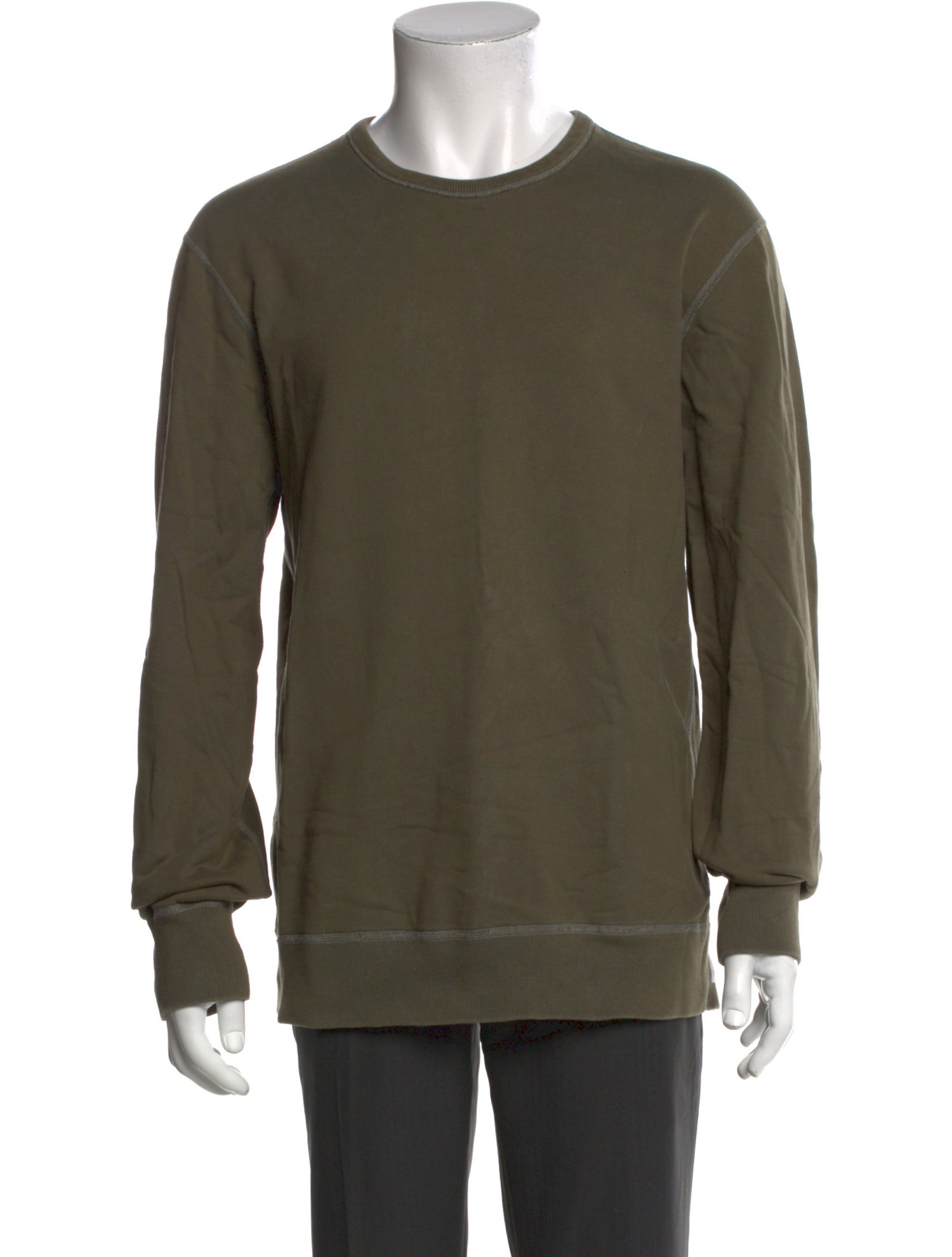 Reigning Champ Crew Neck Long Sleeve Pullover