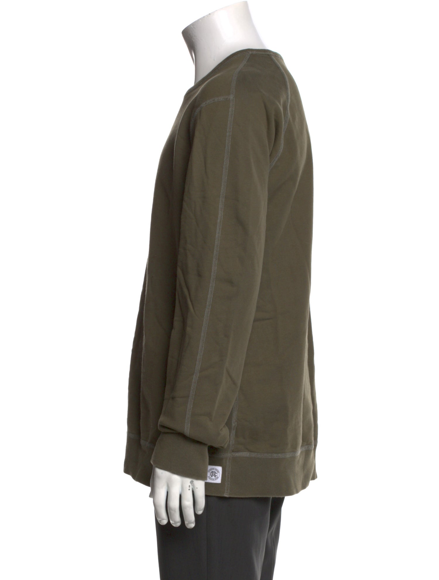 Reigning Champ Crew Neck Long Sleeve Pullover