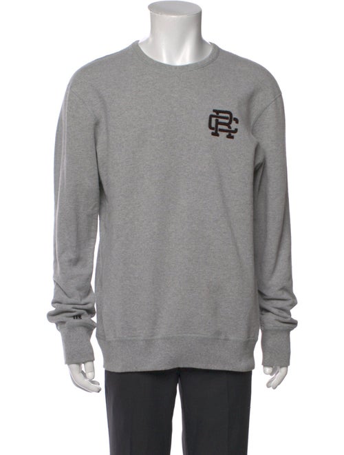 Reigning Champ Graphic Print Crew Neck Sweatshirt