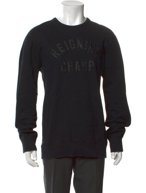 Reigning Champ Graphic Print Crew Neck Sweatshirt