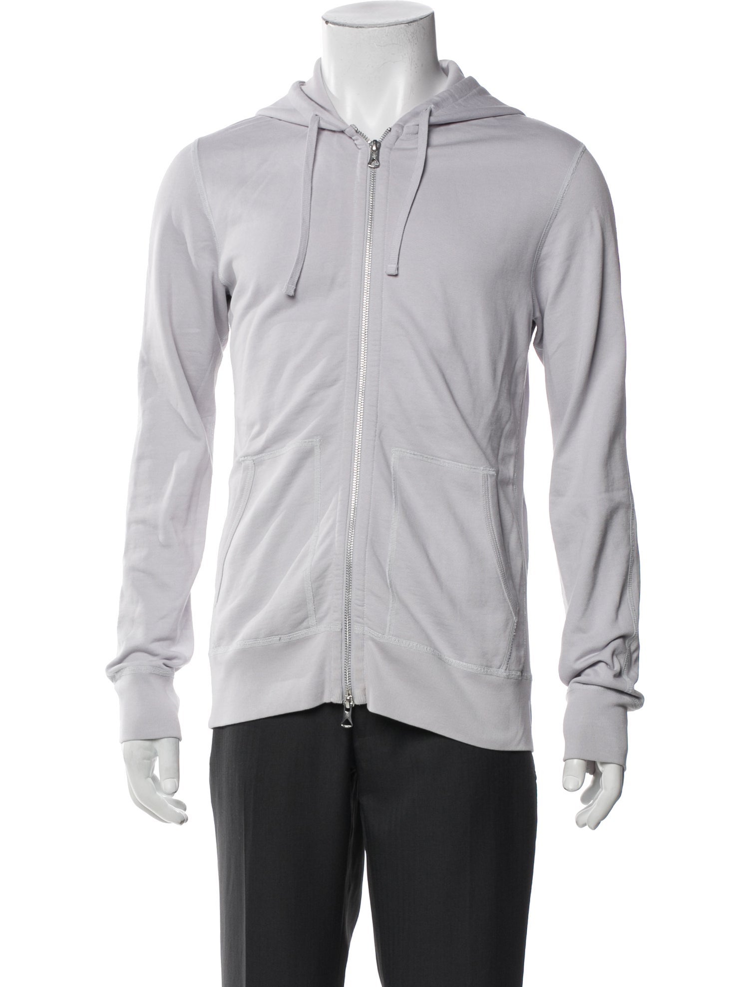 Reigning Champ V-Neck Long Sleeve Hoodie