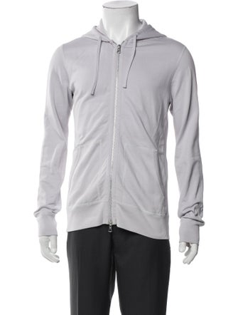 Reigning Champ V-Neck Long Sleeve Hoodie