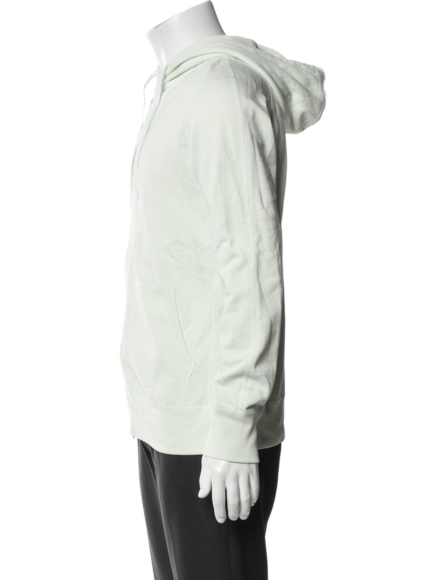 Reigning Champ V-Neck Long Sleeve Hoodie