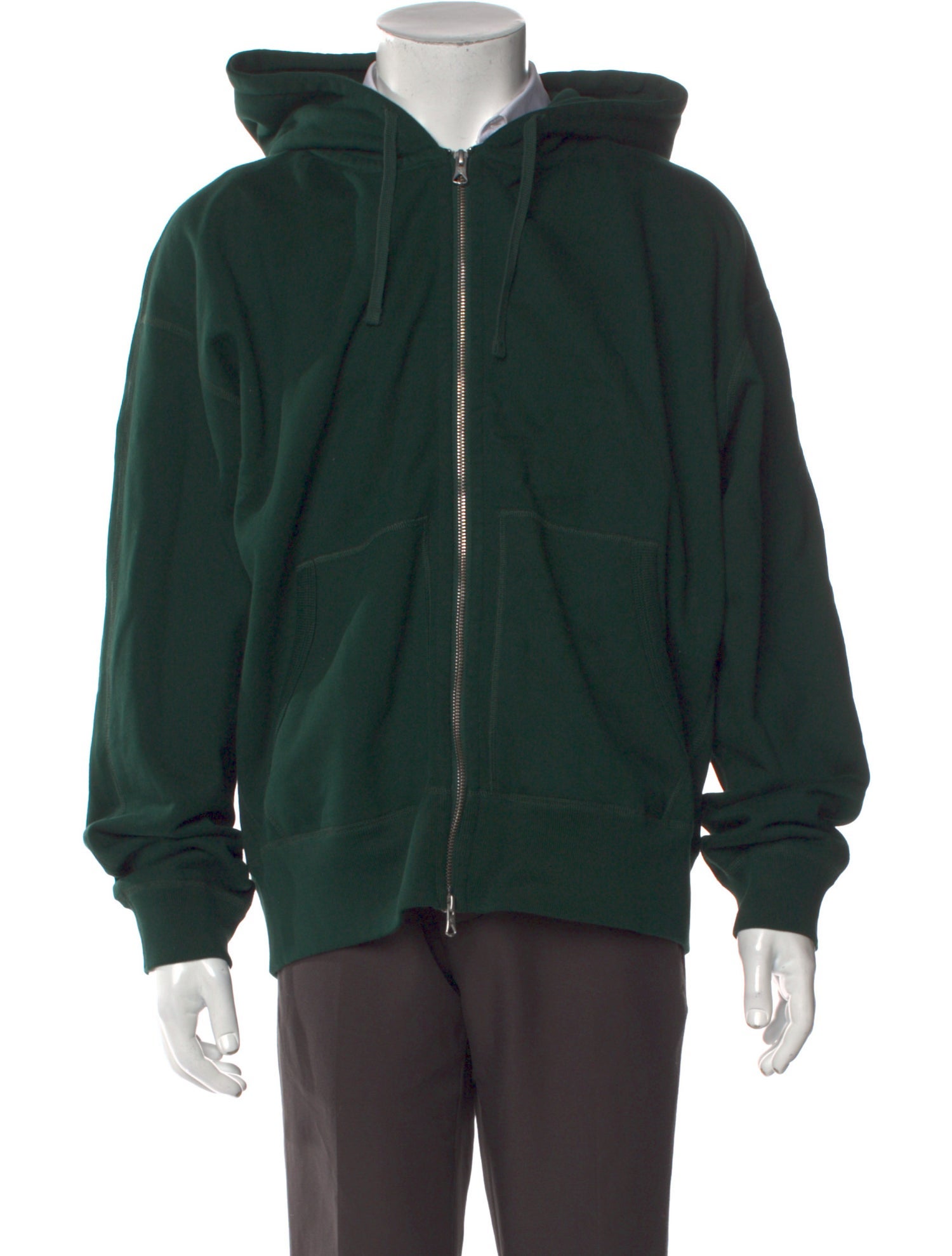 Reigning Champ V-Neck Long Sleeve Hoodie