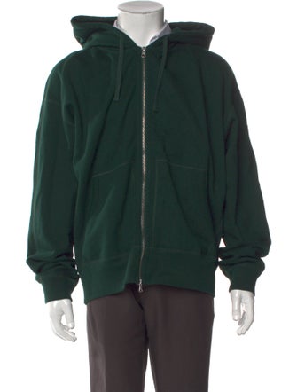 Reigning Champ V-Neck Long Sleeve Hoodie