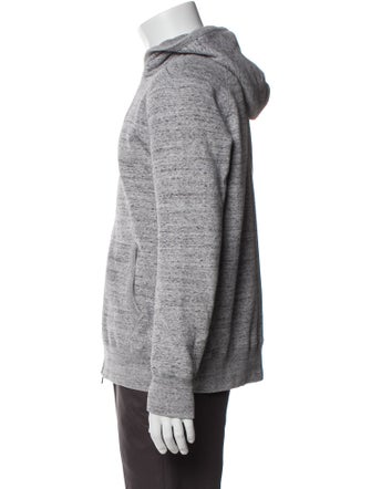 Reigning Champ Printed Mock Neck Hoodie